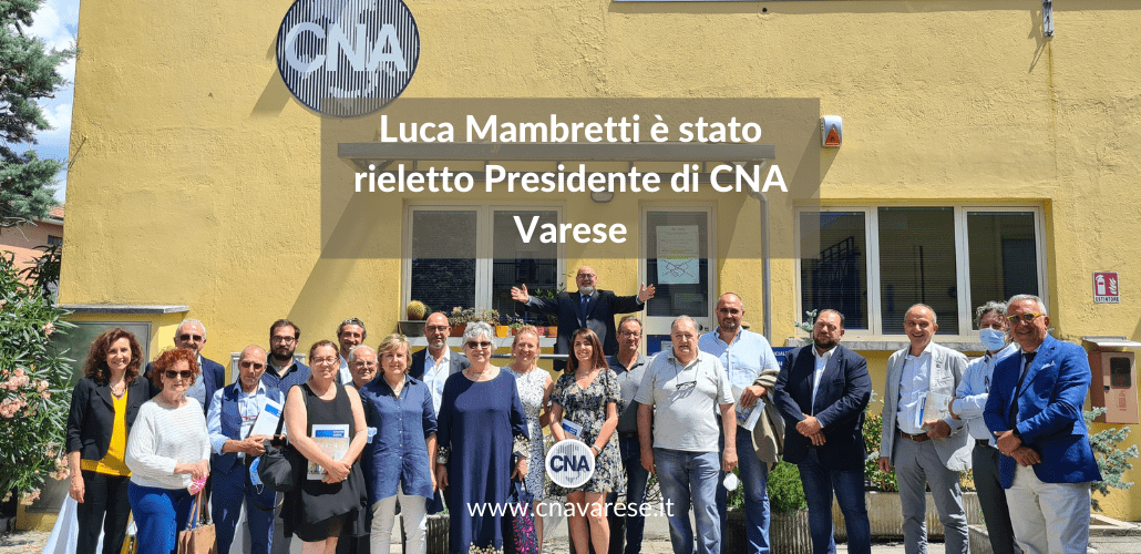 Luca Mambretti Presidente CNA Varese