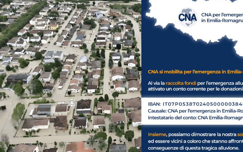 CNA si mobilita per l’emergenza in Emilia-Romagna